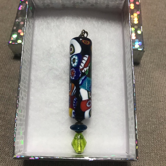 Pendant Italian crystal design multi color - Picture 3 of 3